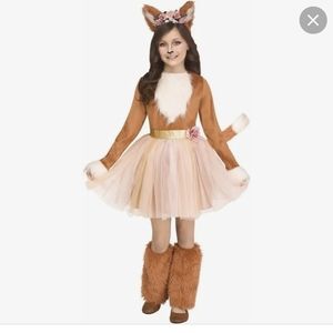 Kids luxurious fox costume
